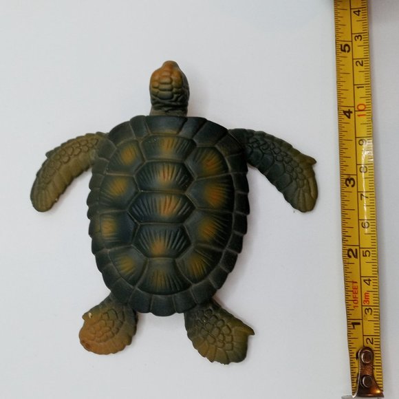 Sea Turtle Figure 1991 Reptile Figurine Collectible Vintage Ocean Life Seaturtle - Picture 2 of 16